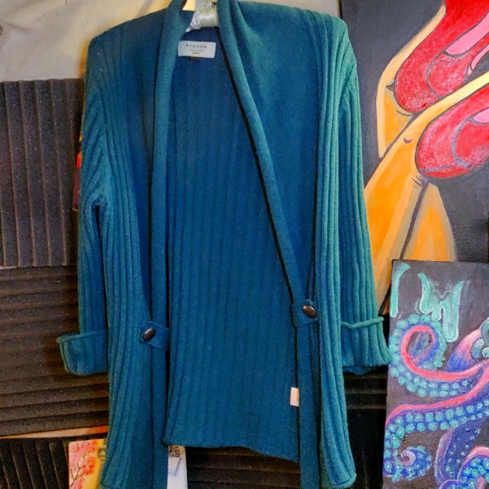 Teal Sonoma Sweater
